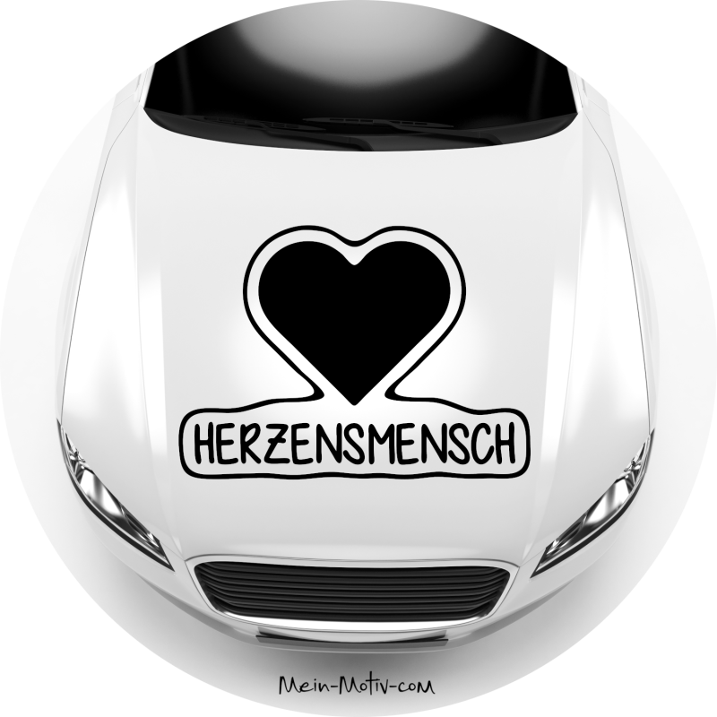 Preview: Aufkleber 46214 Herzensmensch - Lieblingsmensch